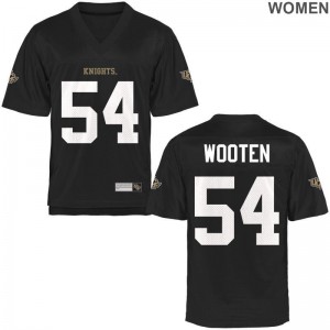 UCF Knights For Women Game Black A.J. Wooten High School Jerseys