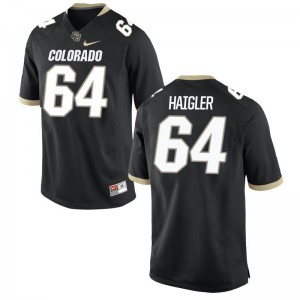 UC Colorado Aaron Haigler For Men Game Jerseys Black