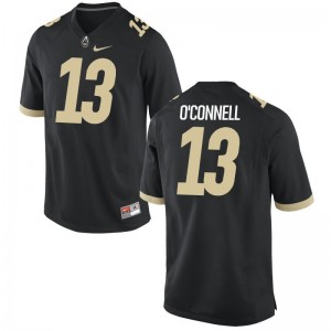 Game Aidan O'Connell Jerseys S-3XL Purdue Boilermakers Black Mens