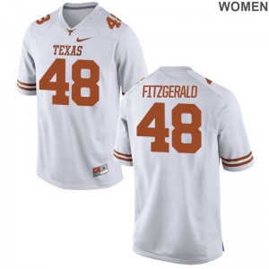 Andrew Fitzgerald Ladies Jersey Limited Texas Longhorns White