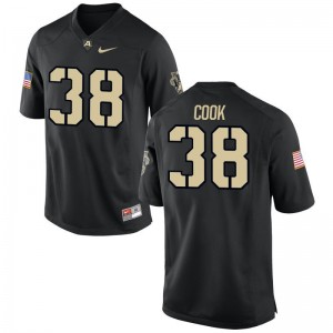 Army High School August Cook Game Jerseys Black For Men
