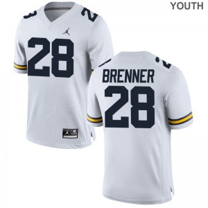 Austin Brenner Kids Jerseys Limited Michigan - Jordan White