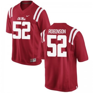 Austrian Robinson University of Mississippi Jersey Game For Men Red