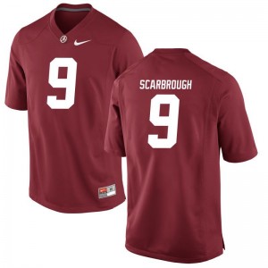 Bama Bo Scarbrough Game Jersey Red Mens