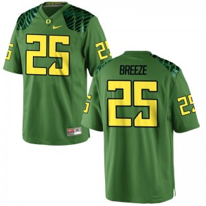 Brady Breeze Mens Jersey S-3XL University of Oregon Game Apple Green