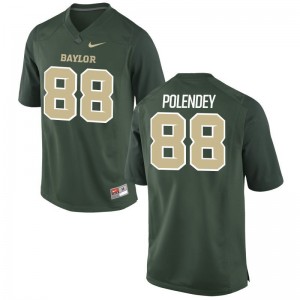 Game Brian Polendey Jersey S-3XL University of Miami Mens Green