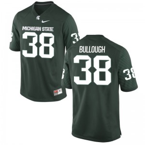Michigan State Spartans Byron Bullough College Jerseys Green Game For Men
