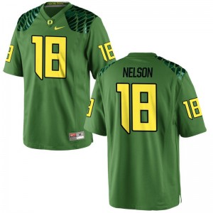 Charles Nelson UO For Men Jersey Apple Green Alumni Game Jersey