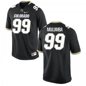 UC Colorado Chris Mulumba Player Jersey Mens Black Game Jersey
