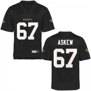 For Men Clifton Askew Player Jersey University of Central Florida Limited - Black