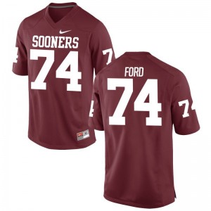 Cody Ford Game Jersey Men OU Crimson Jersey