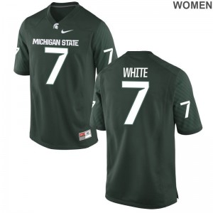 Michigan State Spartans Football Cody White Limited Jerseys Green Womens