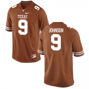 Texas Longhorns Jerseys of Collin Johnson Game Orange For Men