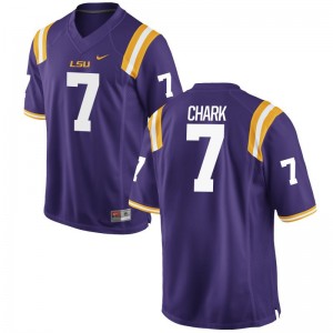D.J. Chark Tigers Jersey S-3XL Game For Men Purple