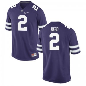 D.J. Reed Kansas State University Mens Game Jersey - Purple