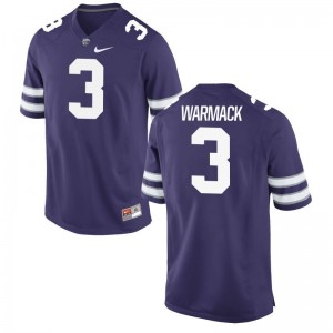 KSU Dalvin Warmack High School Jerseys Game Purple Mens Jerseys
