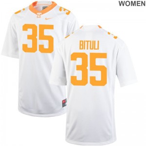 Daniel Bituli For Women Jersey S-2XL Tennessee Limited - White