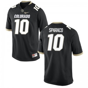 Colorado Buffaloes Dante Sparaco Jerseys S-3XL Black Game For Men