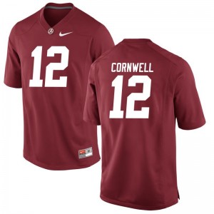 Alabama David Cornwell Limited For Men Jersey - Red