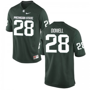 David Dowell Michigan State Spartans Jersey Women Game Green