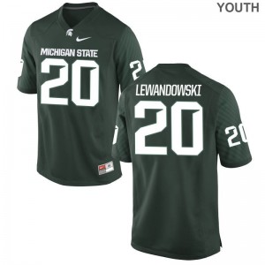 Davis Lewandowski For Kids Player Jersey MSU Limited - Green