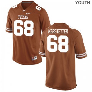 Derek Kerstetter Youth Alumni Jersey Orange University of Texas Game