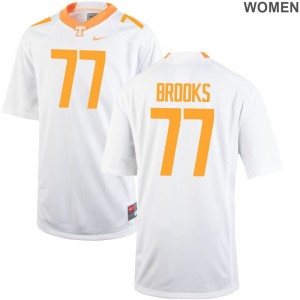 Tennessee Devante Brooks Jerseys Game White Women Jerseys