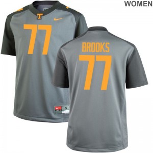 Devante Brooks Ladies Football Jersey Limited Gray Tennessee