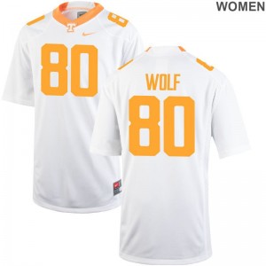 Game Tennessee Eli Wolf For Women Jersey S-2XL - White