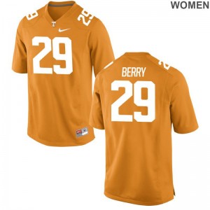 UT Game Evan Berry Ladies Jersey S-2XL - Orange