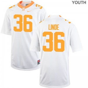 Tennessee Grayson Linde Jersey Limited Youth White Jersey
