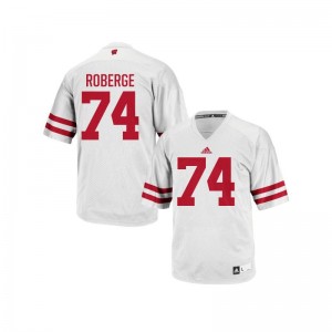 Gunnar Roberge Wisconsin Badgers Jerseys Authentic Mens White