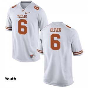 Longhorns Jake Oliver Jersey Limited White Youth