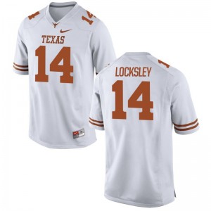 Kai Locksley Youth College Jersey Limited Texas Longhorns White