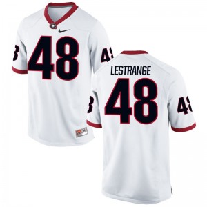 Kyle LeStrange Men Football Jersey Limited Georgia - White