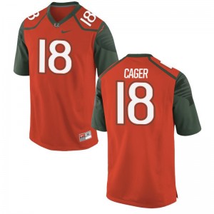 Lawrence Cager Mens Jerseys S-3XL Hurricanes Game - Orange
