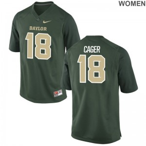 Lawrence Cager Miami Hurricanes Jerseys S-2XL Womens Limited Green