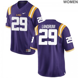 Louis Landrum Louisiana State Tigers Jerseys Limited Womens Purple Jerseys