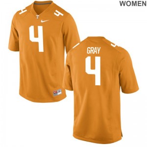 Maleik Gray Tennessee Vols Game For Women Jersey - Orange