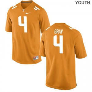 UT Maleik Gray Alumni Jerseys Youth(Kids) Orange Game Jerseys