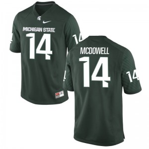 Michigan State Men Limited Malik McDowell Jerseys - Green