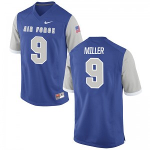 Air Force Falcons Malik Miller Mens Limited Player Jersey Royal