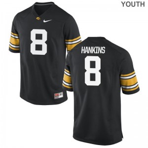 Black Limited Matt Hankins Jerseys S-XL Youth(Kids) Hawkeyes