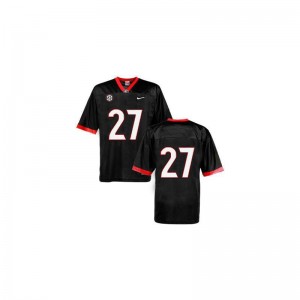 University of Georgia Nick Chubb Player Jersey Limited Mens Jersey - #27 Black