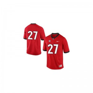 UGA Nick Chubb Football Jerseys For Men #27 Red Limited