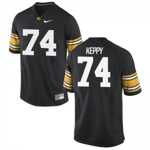 Hawkeyes Mitch Keppy College Jerseys For Men Black Limited Jerseys