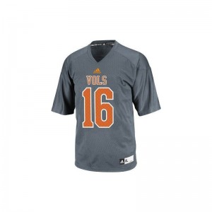 Tennessee Volunteers NCAA Jersey Peyton Manning Limited Gray Men