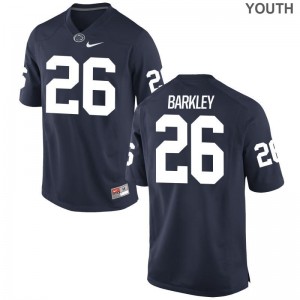 Saquon Barkley Nittany Lions Jersey Navy Youth Game