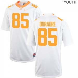 Tennessee Thomas Orradre For Kids Game College Jersey White