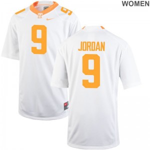 Tim Jordan Jerseys S-2XL Women Tennessee Vols Limited White